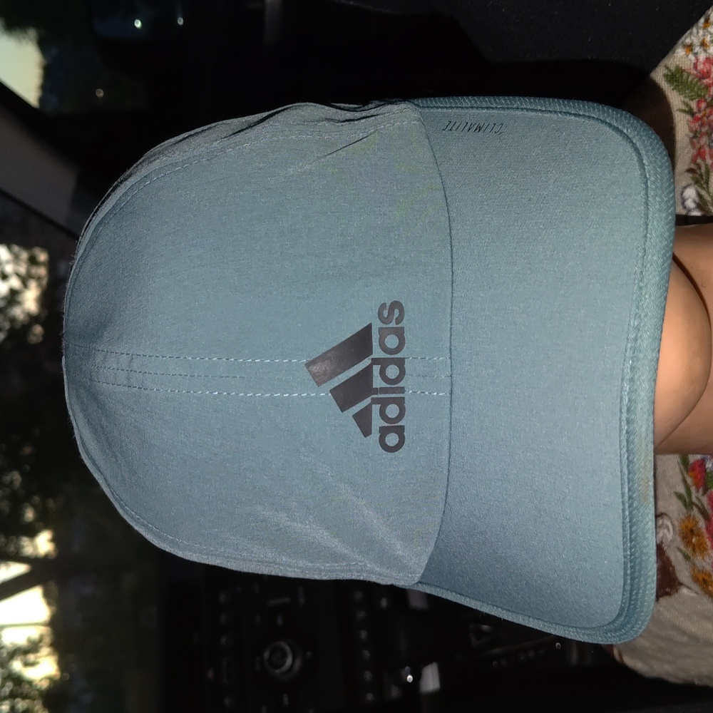 Adidas Climalite Screen Printed Logo Strapback Tr… - image 1